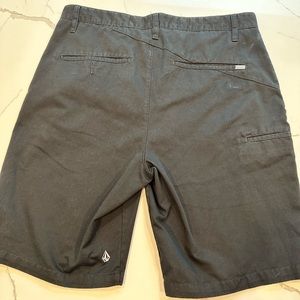 Men’s Volcom Shorts, black, 34 waist.
